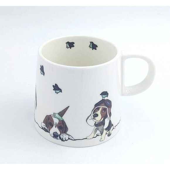 Paws Cafe Mugs-Set of 4 Different Dog Designs-BIA Cordon Bleu - Picture 4 of 11